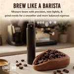 Leavitt Bay Coffee Dosing Cup with Spray Bottle (8 oz) – Handcrafted